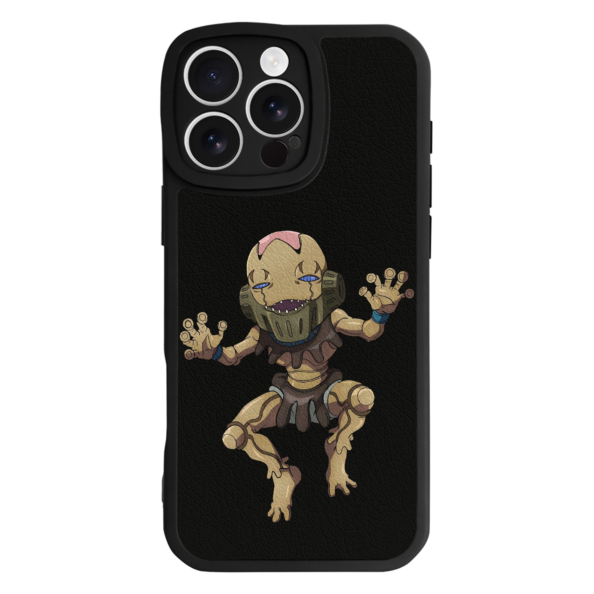 （画像用） ジョジョの奇妙な冒険 JoJo's Bizarre Adventure 【iPhone 16シリーズ対応】シリコンスマホケース（レザー調） 材質：シリコン